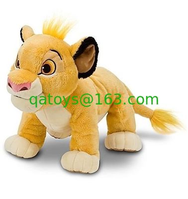 オレンジ Simba Plush Toy 個人化されたぬいぐるみのライオン王
