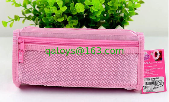 昇進のギフトのためのジッパーを持つ Plush Pencil Bag ピンクのディズニーの紫色/王女