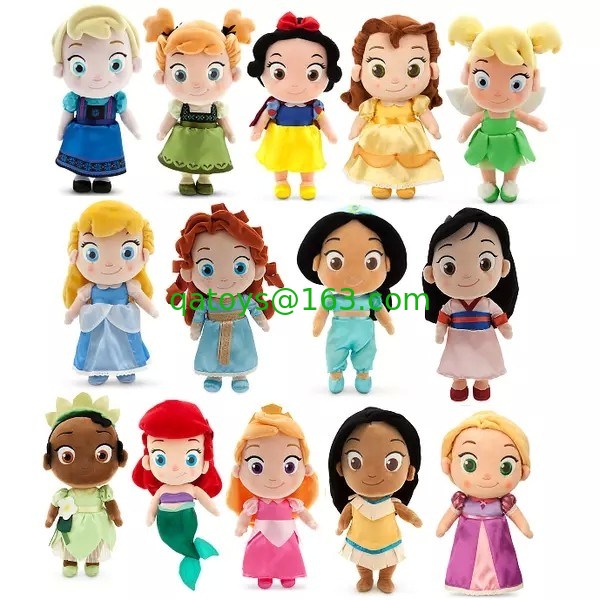 コレクションのためのディズニーのかわいい王女に 12 インチを作って下さい Family Stuffed Plush Toys