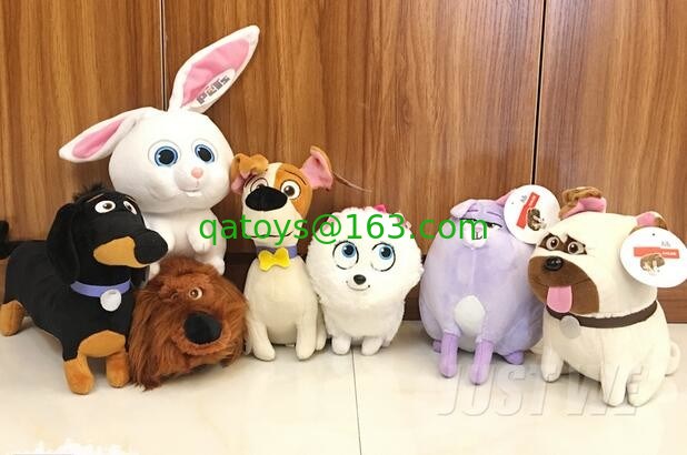 ペット秘密の生命ディズニーのプラシ天は祝祭のための6 - 8インチのディズニーによって詰められるおもちゃをもてあそびます