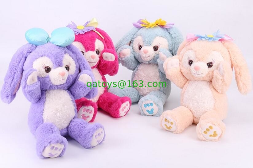 ディズニー新しいDuffyステラ ルーのウサギは25cm/48cmおもちゃを詰めました