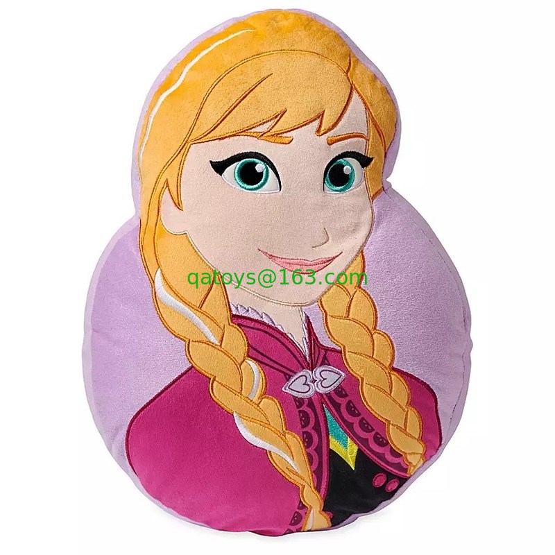 方法ディズニーの元のプラシ天アナおよび寝具およびクッションのための美女のヘッド枕