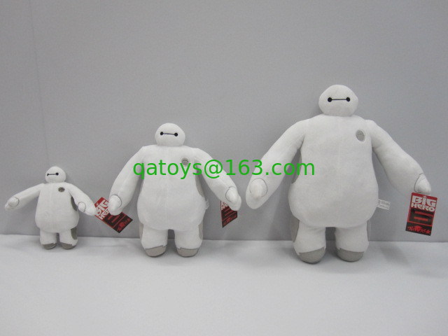 回転手、20cm 30cm 40cm のサイズを搭載する大きい英雄 6 の Baymax のプラシ天のおもちゃ